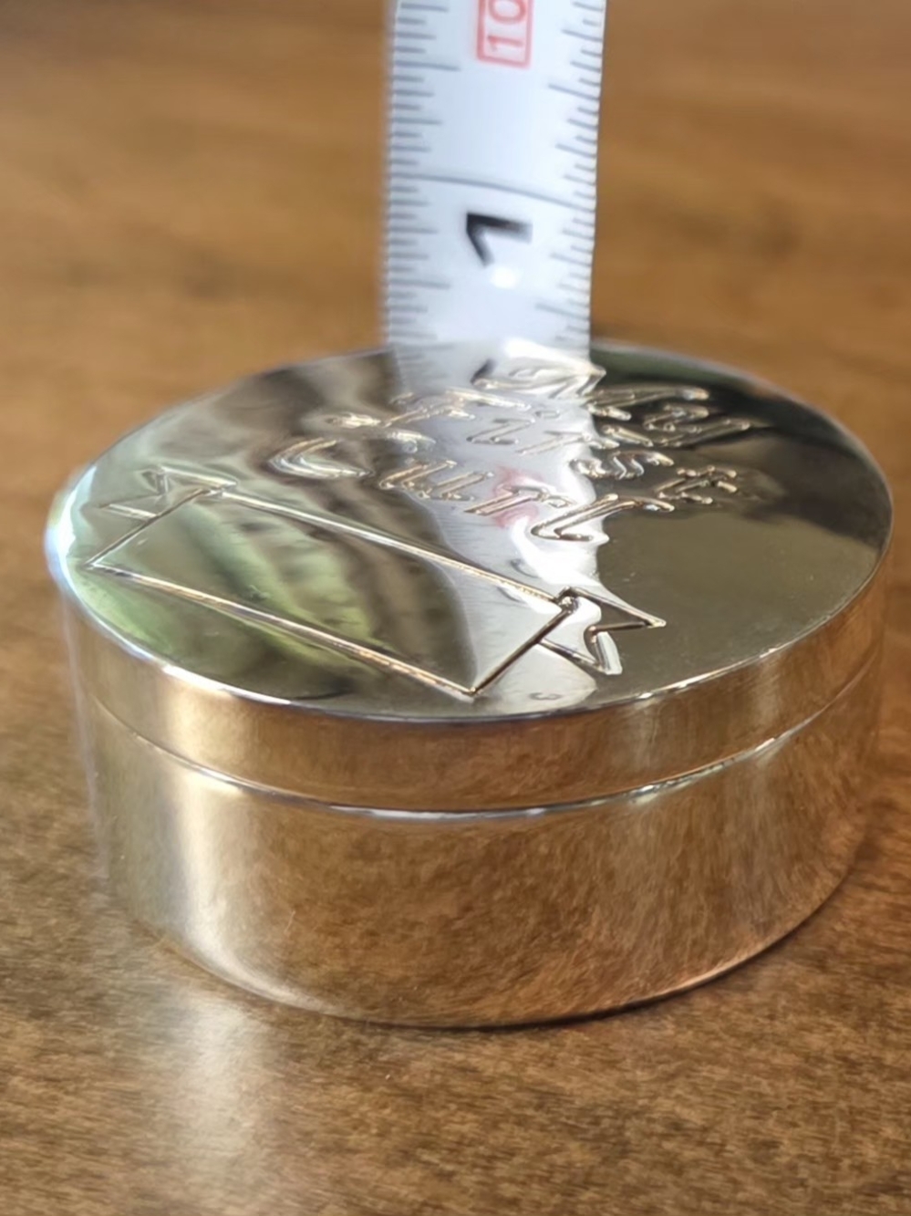 Silver 'My First Tooth' Keepsake Box - Men's Accessory - Picture 5 of 8
